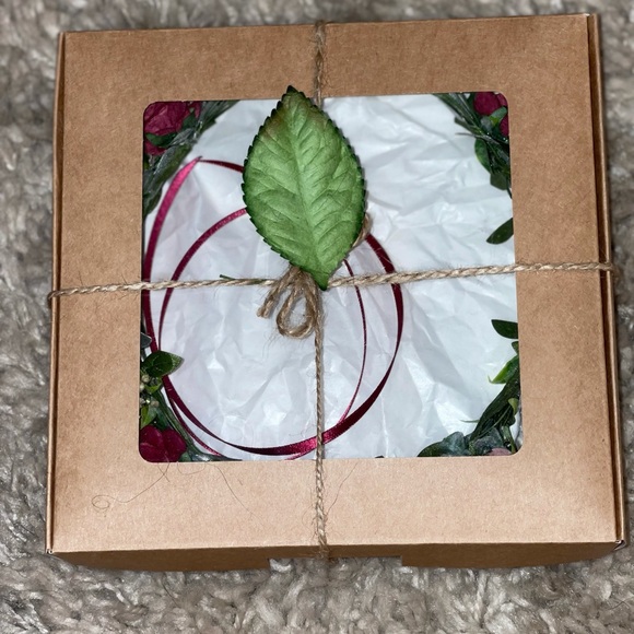 Blush and Ivory Flower Girl Basket & Floral Crown - Picture 6 of 6